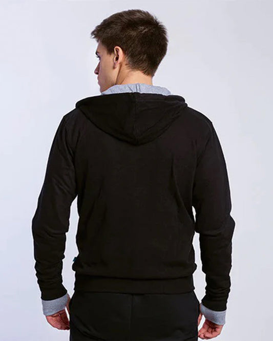 Black Unisex Travel Jacket Long Sleeve