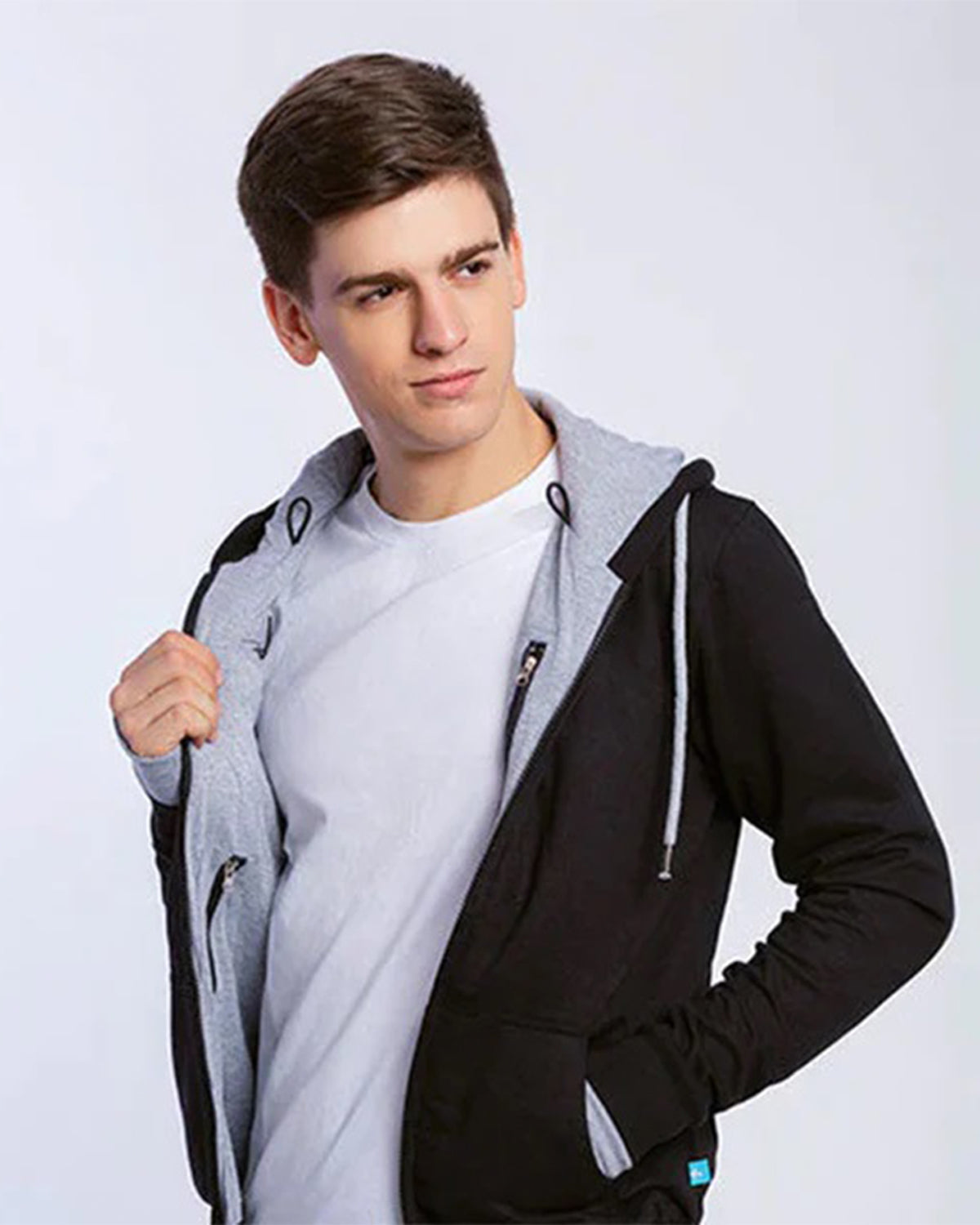 Black Unisex Travel Jacket Long Sleeve