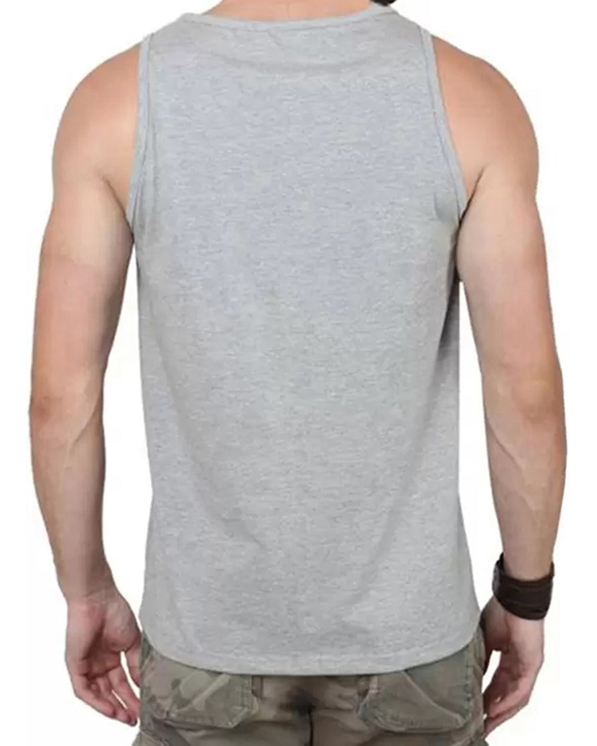 Typographic Printed Grey Vest